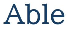 Able