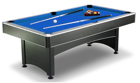 JBS 業務用 家庭用 6フィート ボールリターン ポケットビリヤードテーブル Puma/ピューマ ブラック