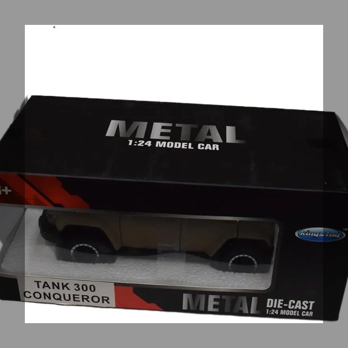 DIECAST SUV Tank 300 Conqueror 1/32スケール ベージュ ダイキャスト ミニカー プルバック機能付き 完成品 モデルカー 箱入り おもちゃ ライトアップ サウンド