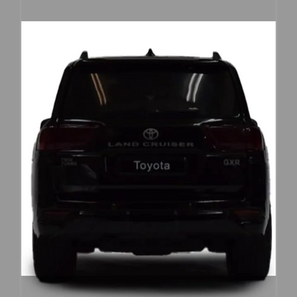 TOYOTA Land Cruiser 1/24スケール DIECAST ダイキャスト ミニカー プルバック機能付き 完成品 モデルカー トヨタ 箱入り おもちゃ ライトアップ サウンド