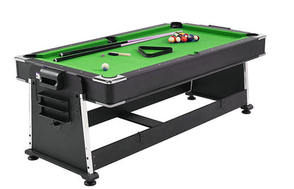 JBS 業務用 家庭用 7フィート 4in1 マルチビリヤードテーブル Bison/バイソン ブラック