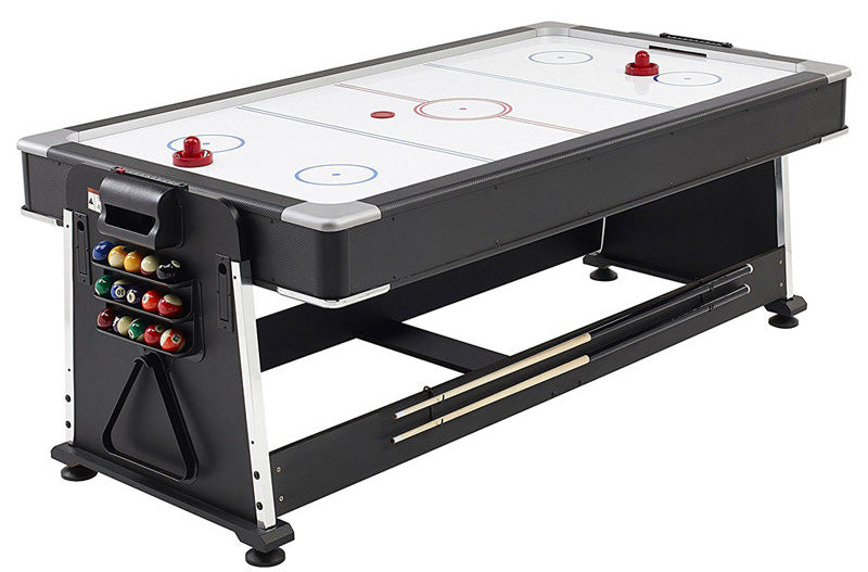 JBS 業務用 家庭用 7フィート 4in1 マルチビリヤードテーブル Bison/バイソン ブラック