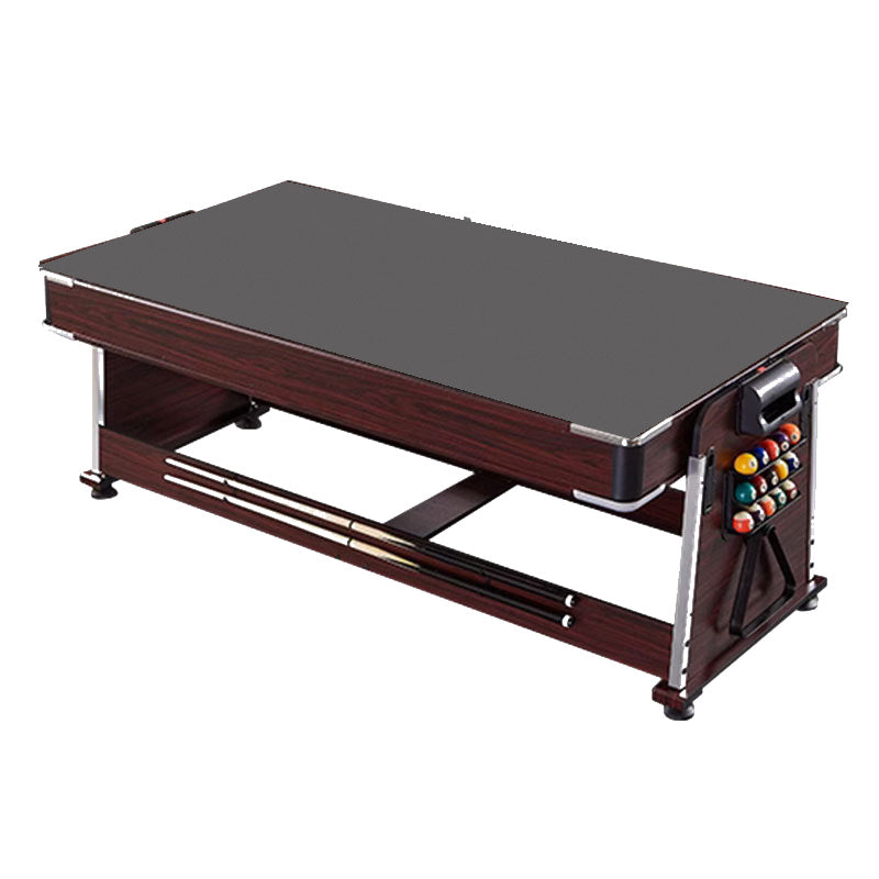 JBS 業務用 家庭用 7フィート 4in1 マルチビリヤードテーブル Bison/バイソン ブラウン