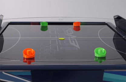 SAM 業務用エアホッケー JASC-6 4人用 コイン投入型 大型機 ゲーム筐体 Double Evo