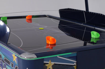 SAM 業務用エアホッケー JASC-6 4人用 コイン投入型 大型機 ゲーム筐体 Double Evo