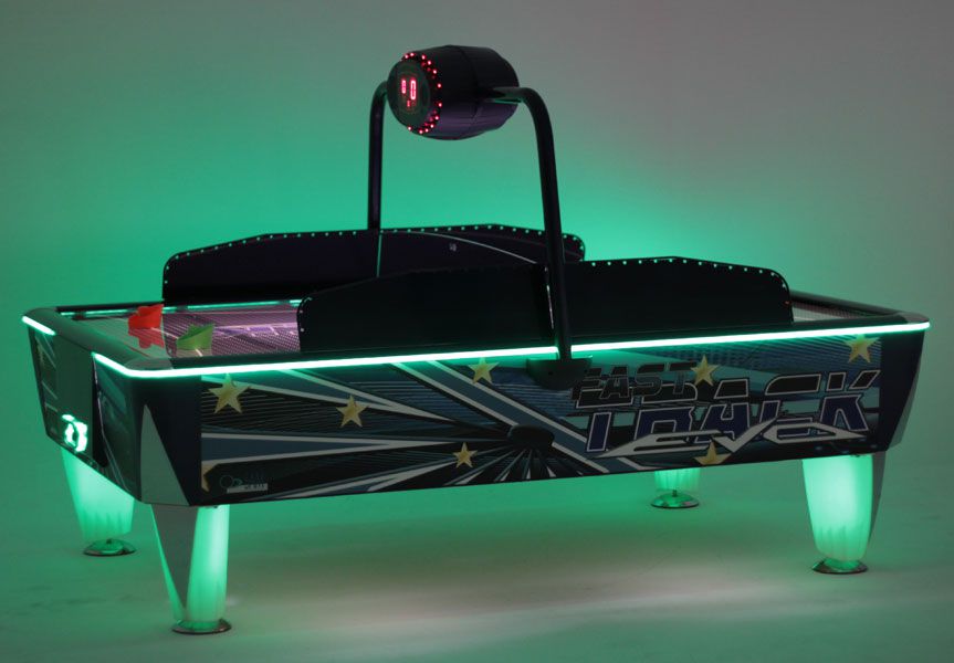 SAM 業務用エアホッケー JASC-6 4人用 コイン投入型 大型機 ゲーム筐体 Double Evo