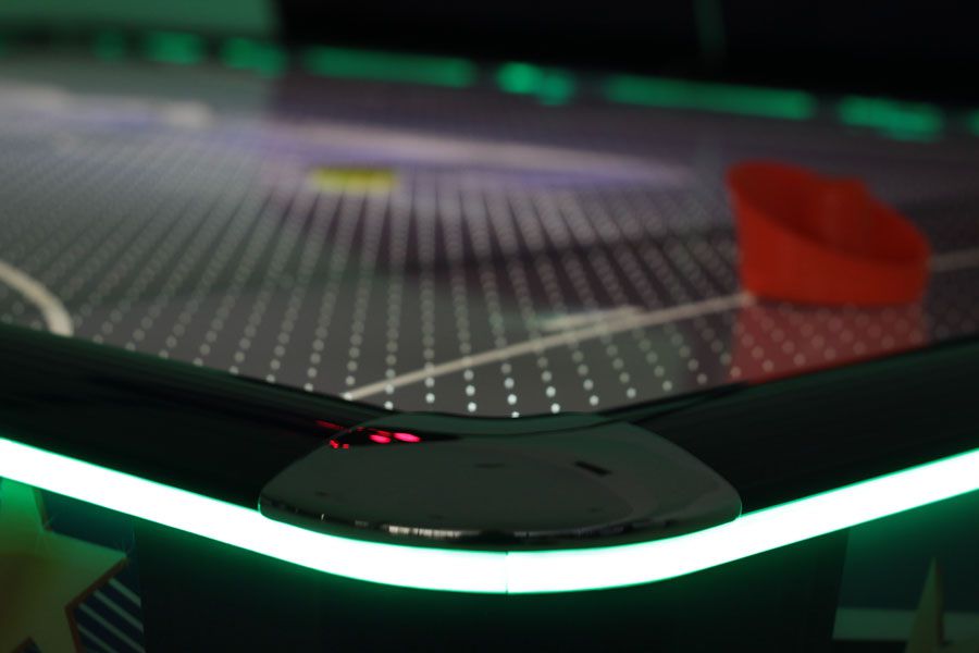 SAM 業務用エアホッケー JASC-6 4人用 コイン投入型 大型機 ゲーム筐体 Double Evo