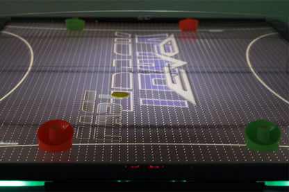 SAM 業務用エアホッケー JASC-6 4人用 コイン投入型 大型機 ゲーム筐体 Double Evo