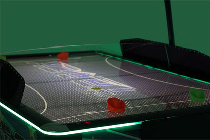 SAM 業務用エアホッケー JASC-6 4人用 コイン投入型 大型機 ゲーム筐体 Double Evo