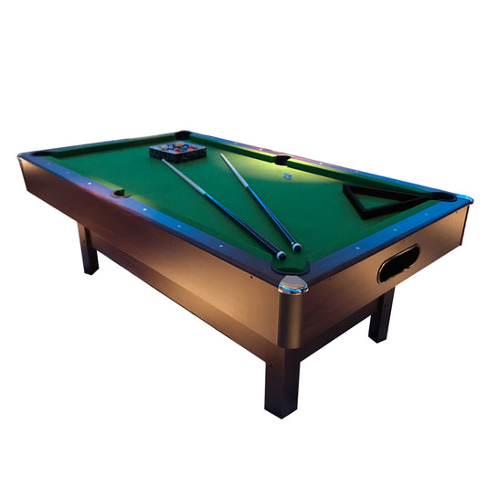 JBS 業務用 家庭用 7フィート ボールリターン ビリヤードテーブル Baron/バロン ブラウン