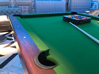 JBS 業務用 家庭用 7フィート ボールリターン ビリヤードテーブル Baron/バロン ブラウン