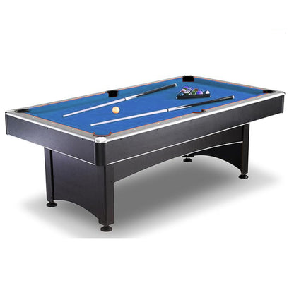 JBS 業務用 家庭用 6フィート ボールリターン ポケットビリヤードテーブル Puma/ピューマ ブラック