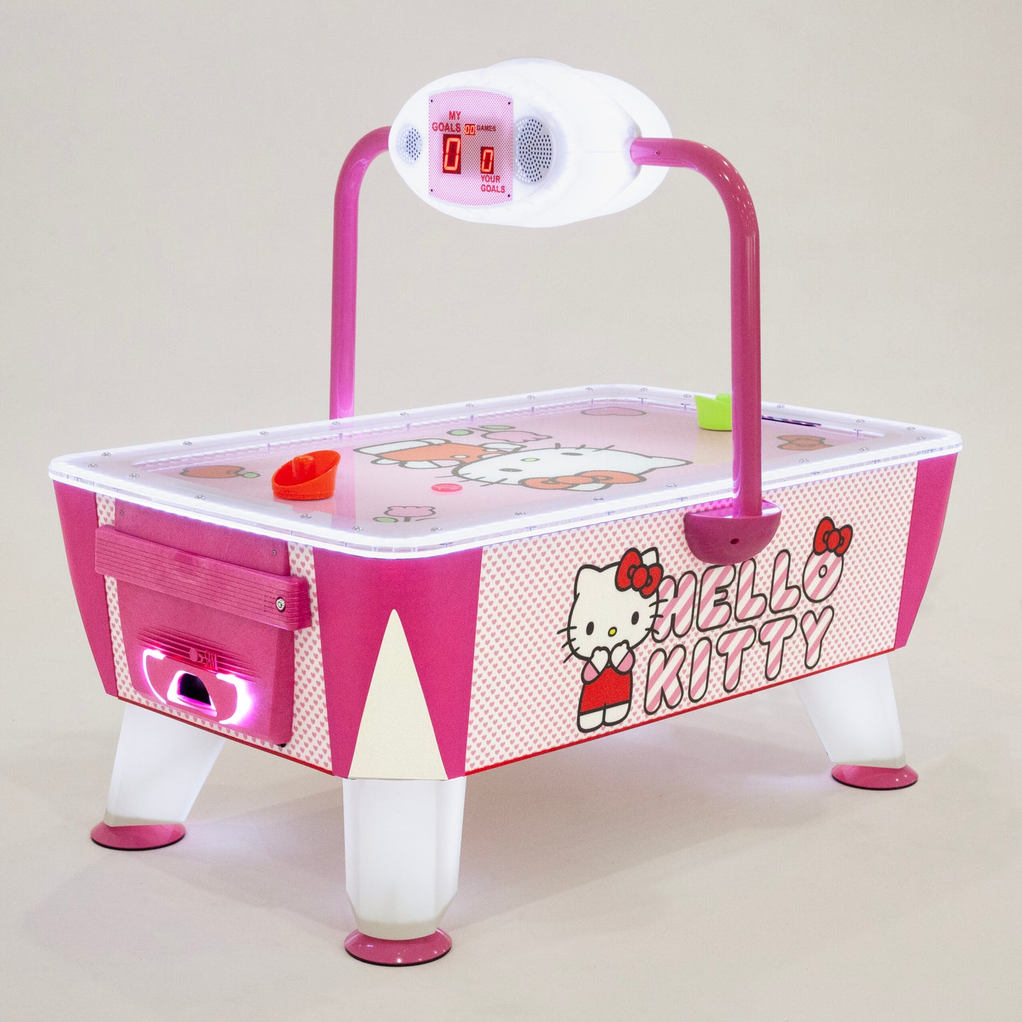 SAM 業務用 ミニエアホッケー BABY HELLO KITTY 2人用 子供用 コイン投入型 ゲーム筐体 BABY EVO