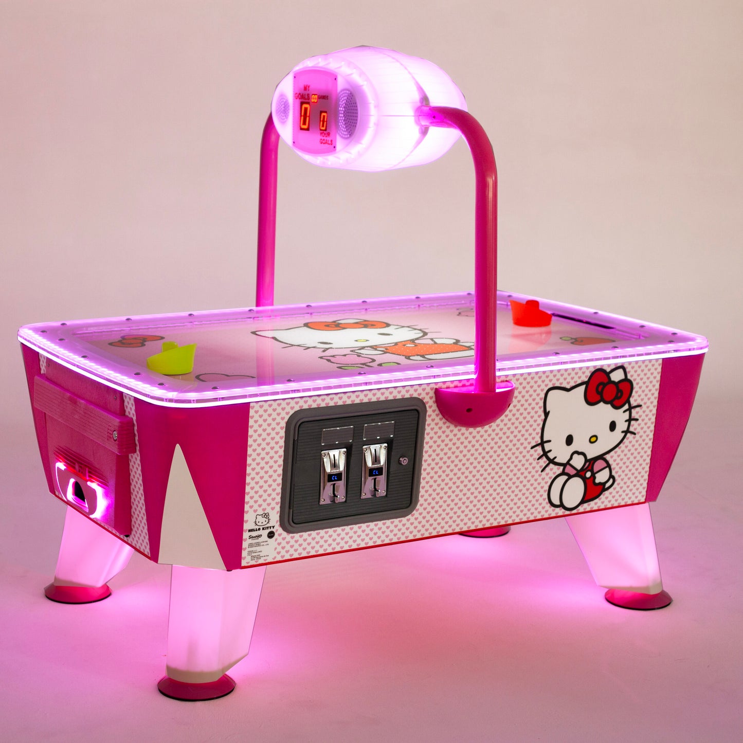 SAM 業務用 ミニエアホッケー BABY HELLO KITTY 2人用 子供用 コイン投入型 ゲーム筐体 BABY EVO
