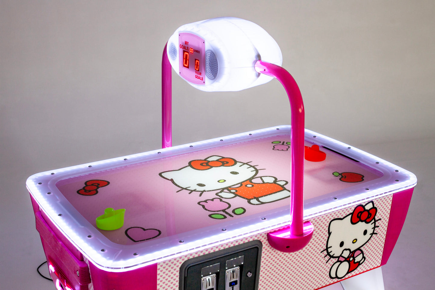 SAM 業務用 ミニエアホッケー BABY HELLO KITTY 2人用 子供用 コイン投入型 ゲーム筐体 BABY EVO